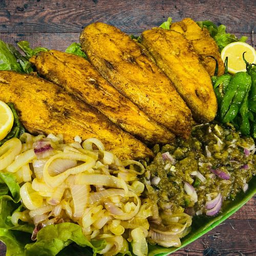 Poisson Corne Platter